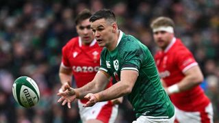 Jonathan Sexton of Ireland during the Guinness Six Nations Rugby Championship match between Ireland and Wales