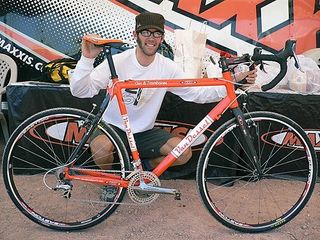 Geoff Kabush got his new cross bike