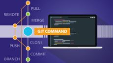 Illustration representing git code management