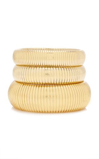 Ben-Amun, Cobra 24k Gold-Plated Bracelet Set