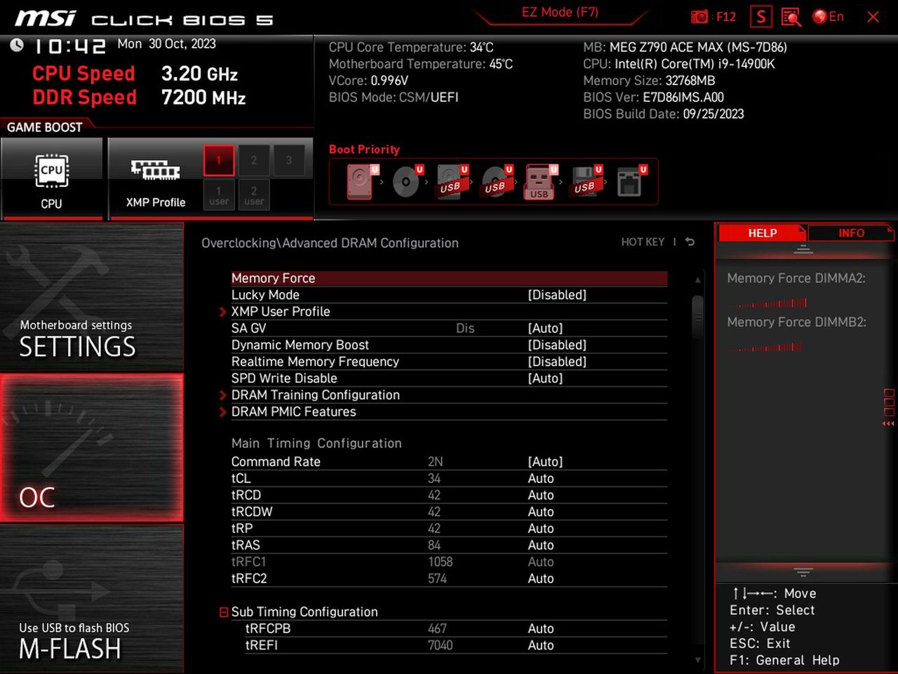 MSI MEG Z790 Ace MAX