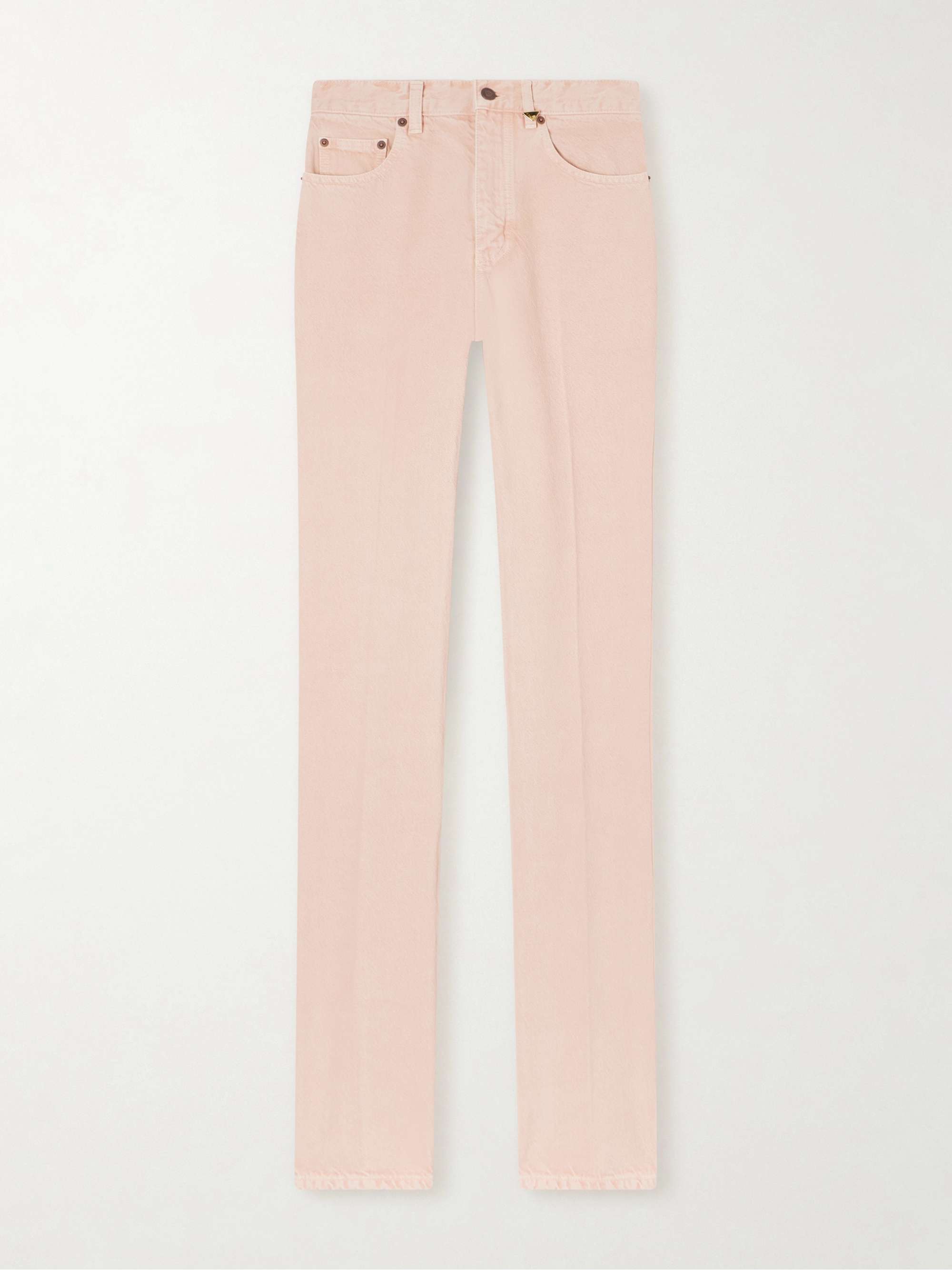 High-Rise Slim-Leg Jeans