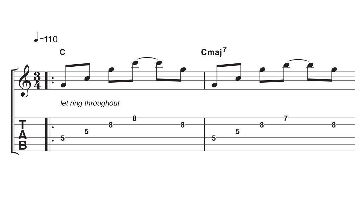 Guitar skills learn six chords for playing postrock and jam along with our lesson MusicRadar