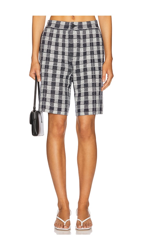 Gingham Bermuda Short