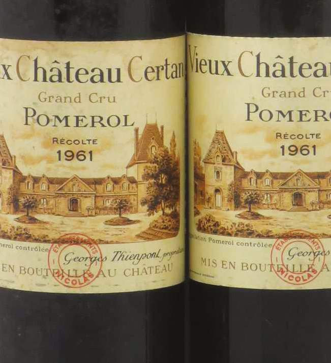 Vieux Ch&amp;acirc;teau Certan 1961