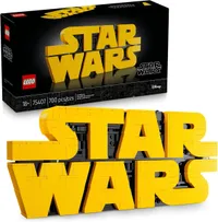 Lego Star Wars Brick-Built Star Wars Logo Lego Star Wars Brick-Built Star Wars Logo