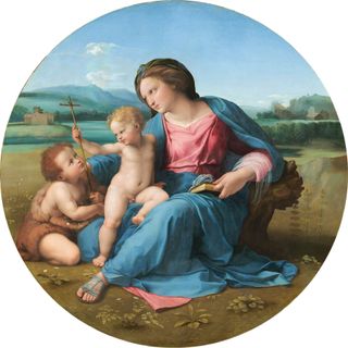 Raphael The Virgin and Child with the Infant Saint John the Baptist