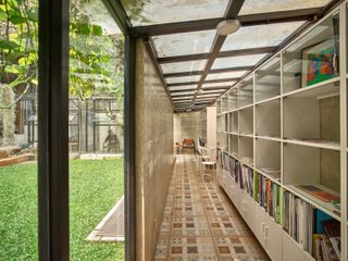 Library at RAW architecture's live/work space
