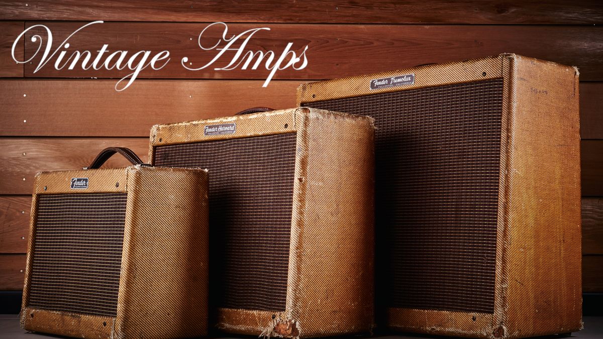 Vintage on sale guitar amplifiers