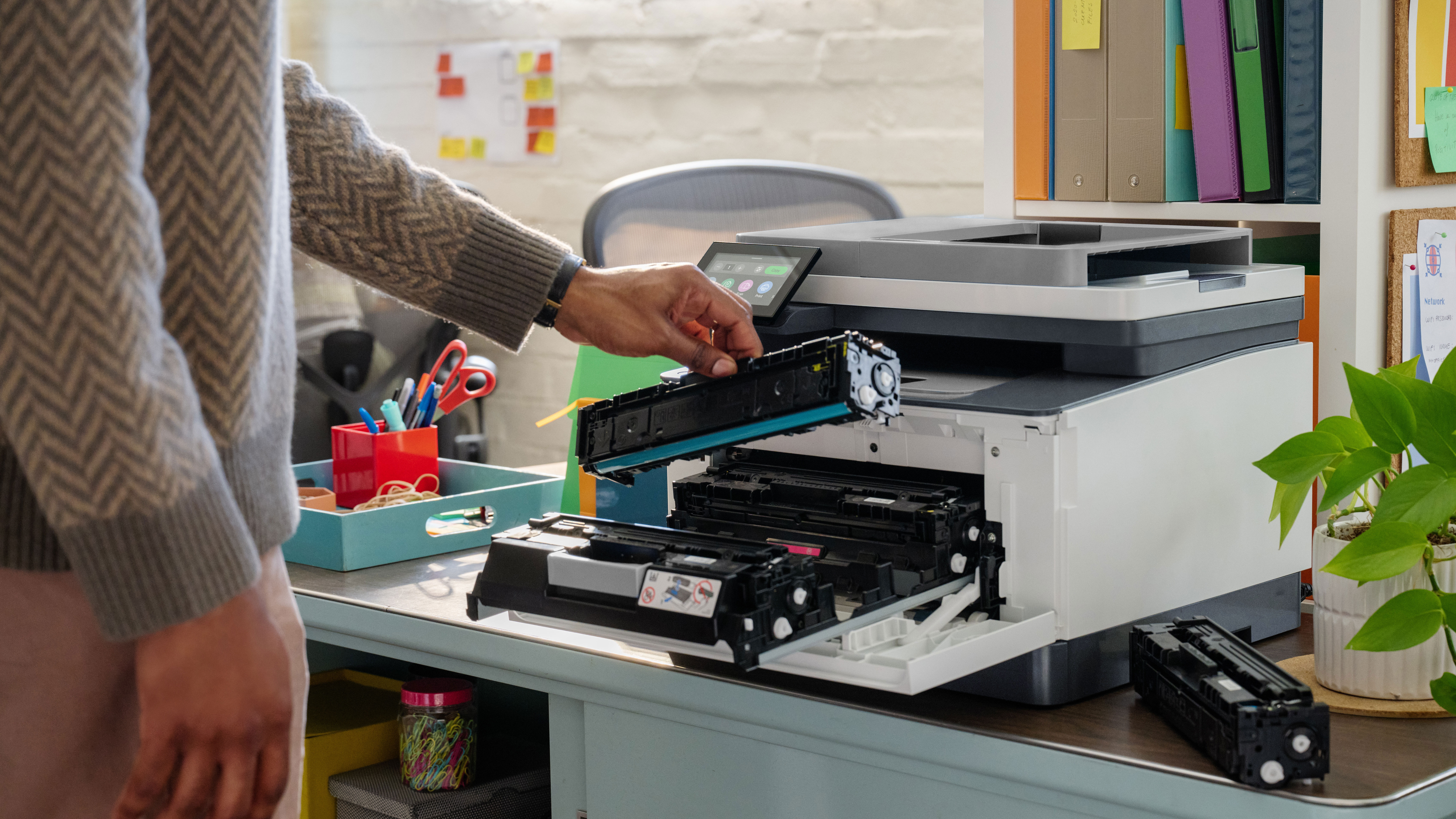 HP LaserJet printers.