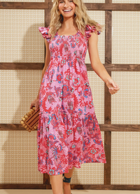 Bougainvillea Breeze Mallie Dress, $99 (£79) | Tuckernuck