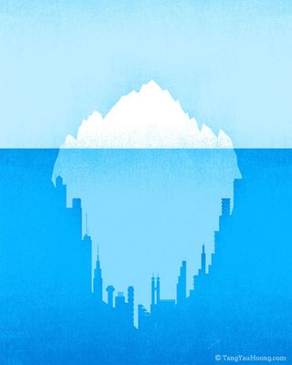 negative space illustrations