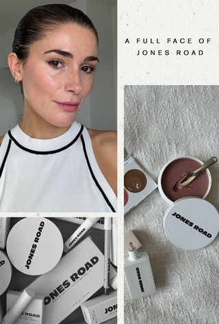 Graphic for review of Jones Road makeup.