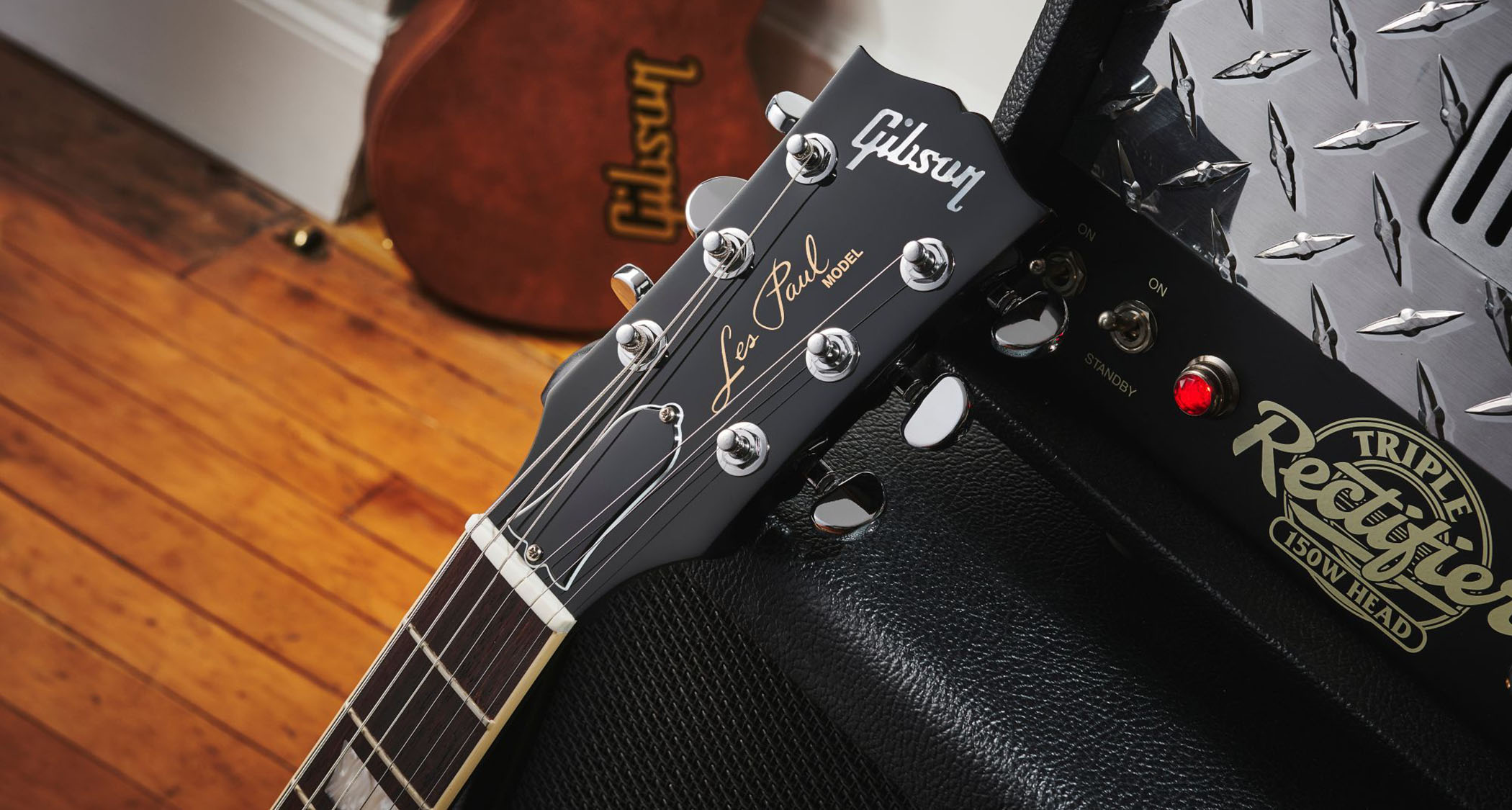 The Noel Gallagher Les Paul Standard enters the Gibson mainline range, sporting the same ebony finish and dual-P-90 configuration that made it the electric guitar of 2025.