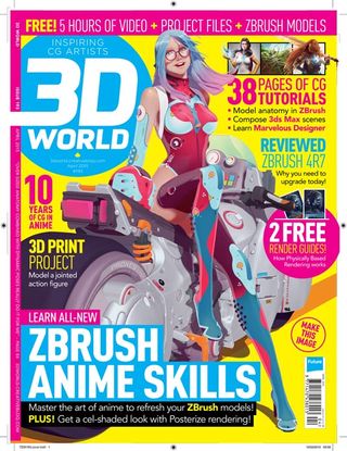 Issue 193 of 3D World cover