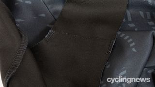 Pearl Izumi PRO shorts seam detail on the front of the straps