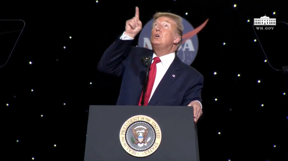 Trump Hails SpaceX's 1st Astronaut Launch Success For NASA | Space