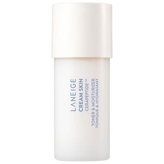 Cream Skin Refillable Toner & Moisturizer With Ceramides and Peptides