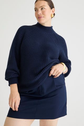 J.Crew Relaxed Rollneck Sweater