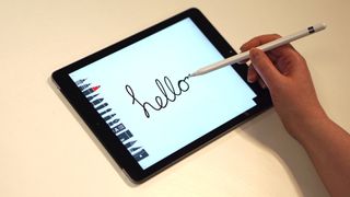 iPad writing