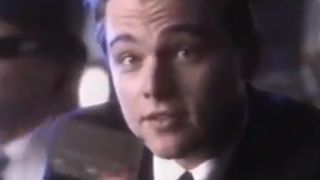 Leonardo DiCaprio in a credit card commercial in Japan