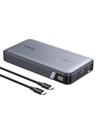 145w Nexode Power Bank 25000mah 3-Port Portable Charger