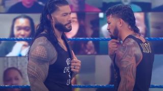Roman Reigns and Jey Uso on SmackDown