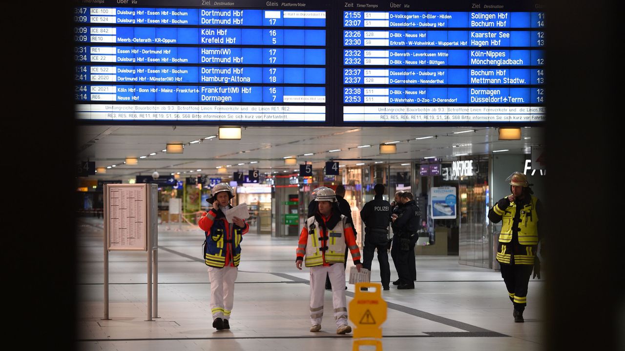 Dusseldorf train station