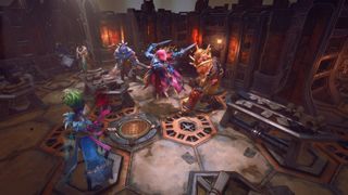 The party battle in Frosthaven