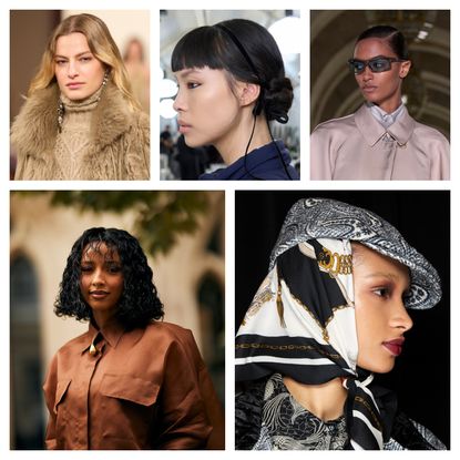 winter hairstyle inspo from the runways, street style, and celebrities