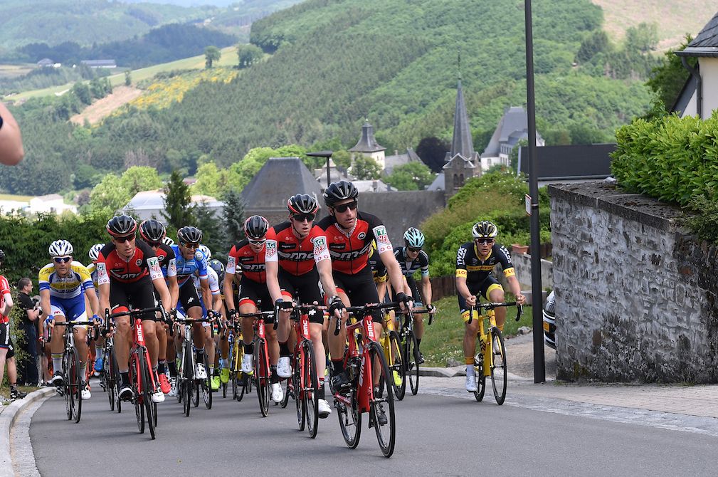 BMC at the front of the Tour de Luxembourg peloton