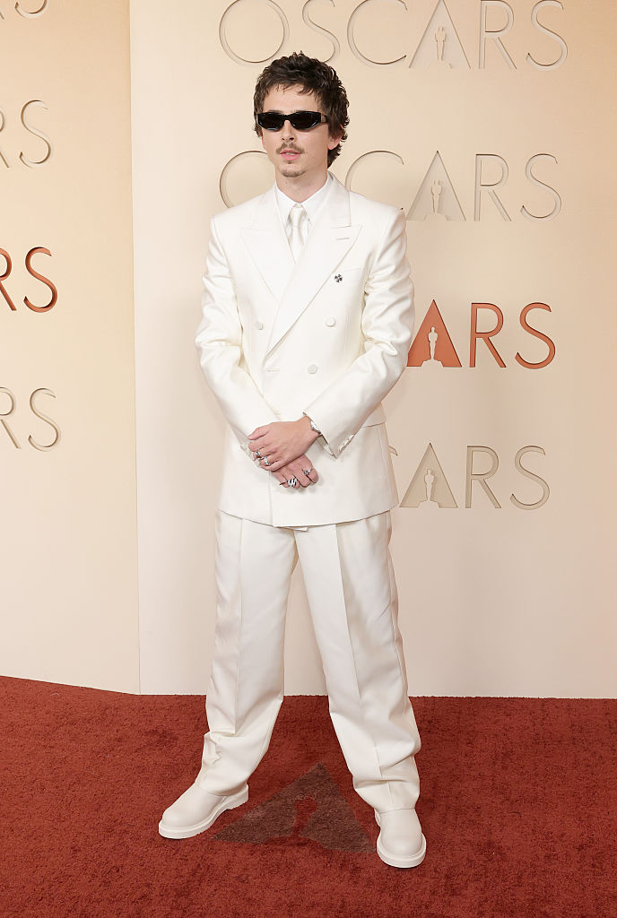 HOLLYWOOD, CALIFORNIA - MARCH 15: Timothée Chalamet attends the 98th Oscars at Dolby Theatre on March 15, 2026 in Hollywood, California. (Photo by Mike Coppola/Getty Images)