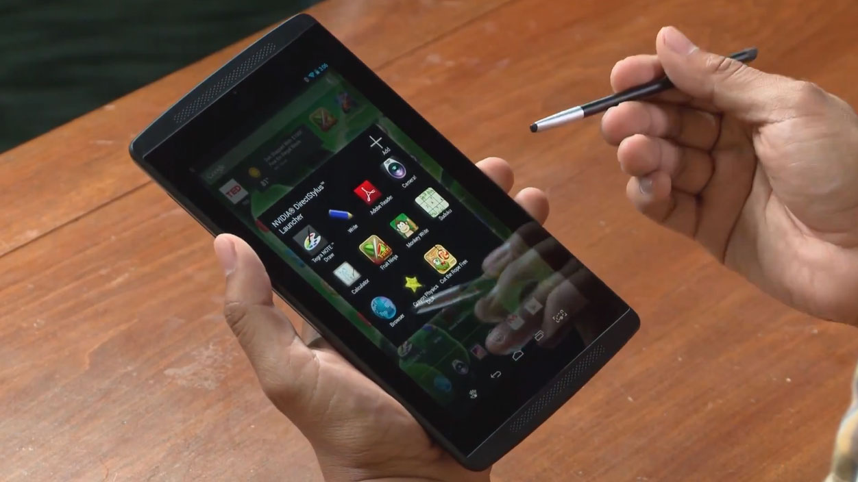 Nvidia Tegra Note 7 makes a big deal about stylus