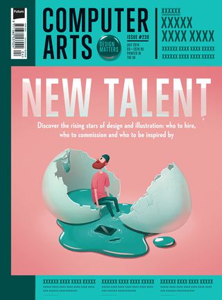 Cover design for CA's New Talent issue by Marija Tiurina