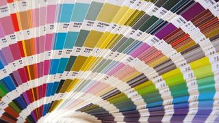 Colour management: pantone charts