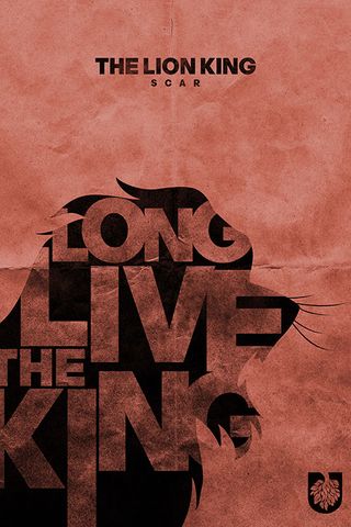 lion king posters: scar