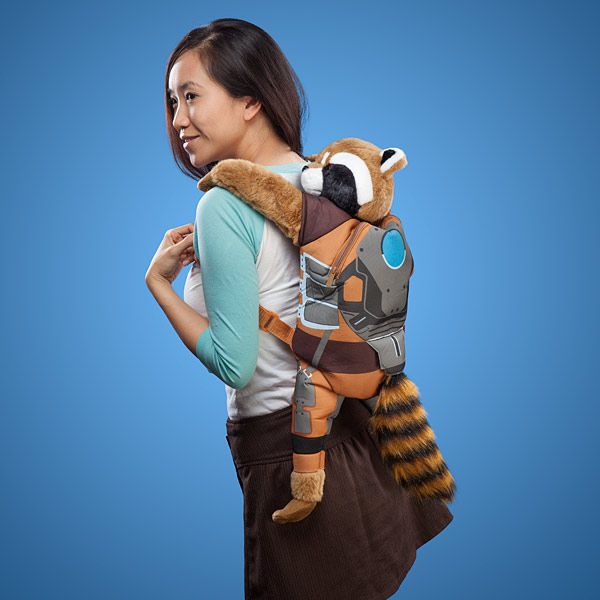 Led Raccoon Backpack Guard your personal galaxy with this Rocket Raccoon backpack buddy ...