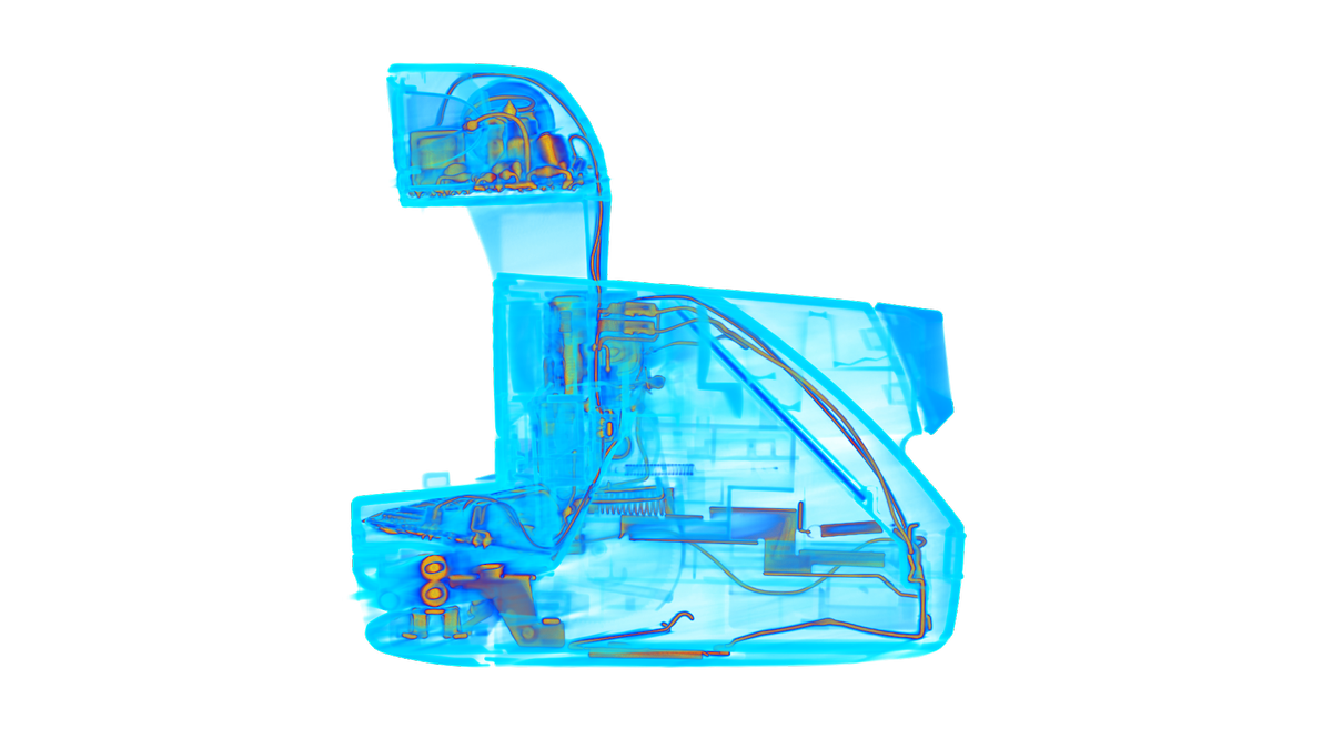 Awesome CT scans created by Scan of the Month show the intricate insides of instant cameras