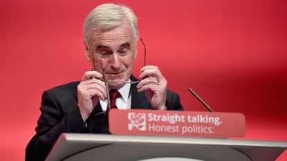 Shadow chancellor John McDonnell 