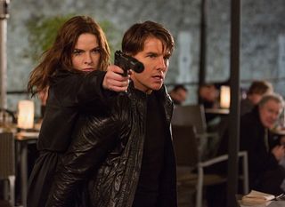 Mission: Impossible Rogue Nation - Rebecca Ferguson, Tom Cruise