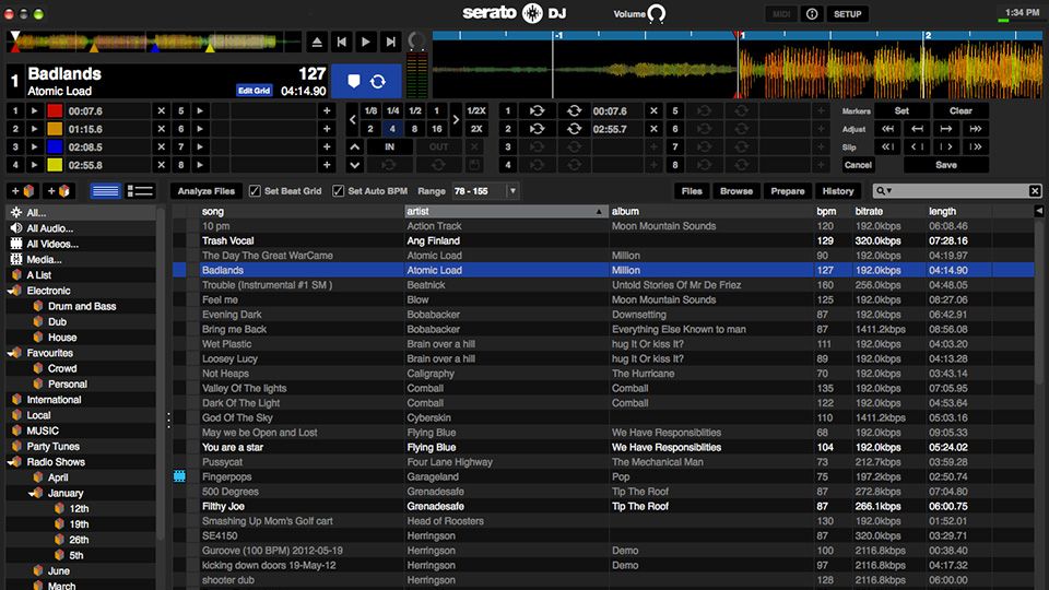 Serato DJ: offline player