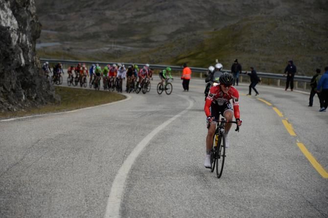 August Jensen (Team &Oslash;sterHus-Ridley) on his own