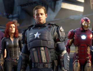 Marvel's Avengers cap iron widow