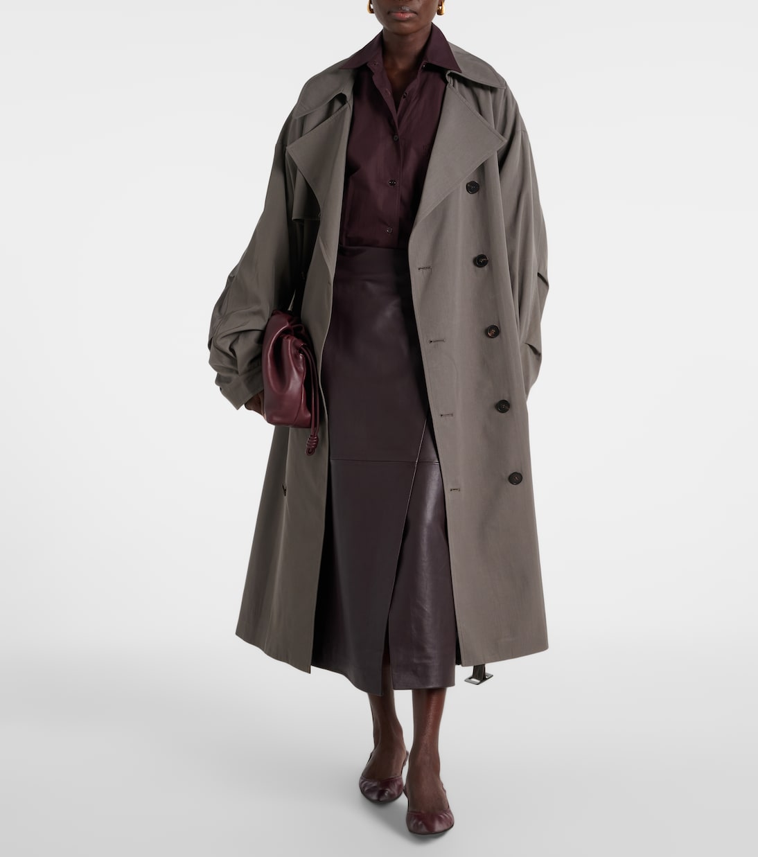 Mavis Oversized Trench Coat
