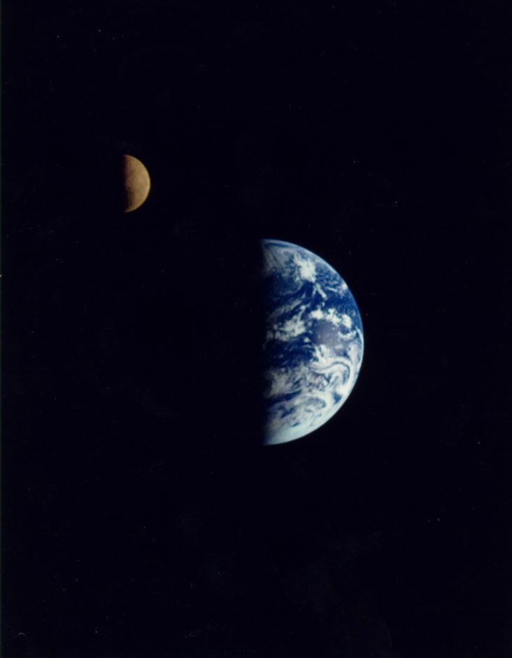 Earth and Moon