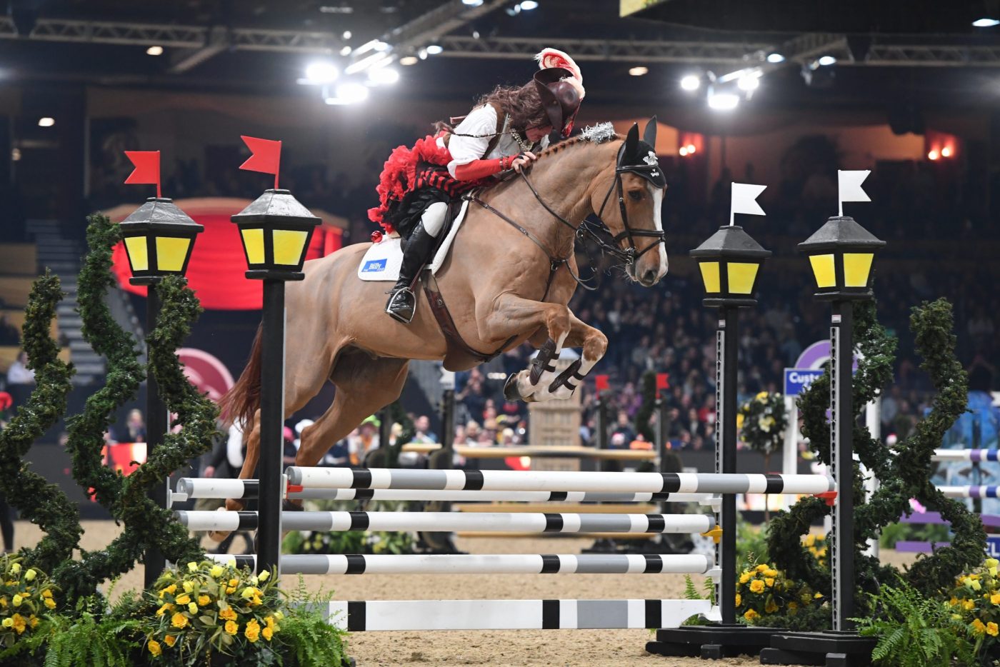 London International Horse Show fancy dress &amp;ndash; John Whitaker