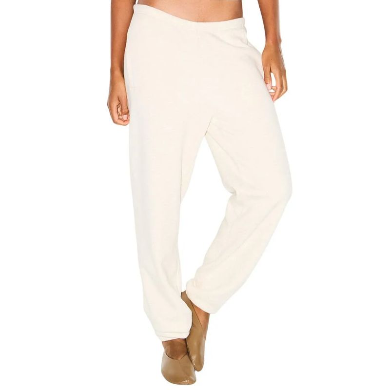 Cotton Fleece Blend Classic Joggers on model