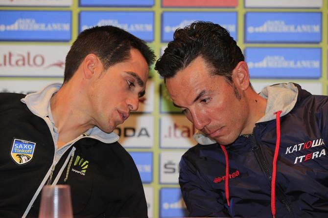 Contador and Rodriguez share a secret
