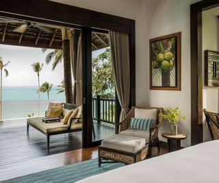 Four Seasons Resort suite onlooking sea, Koh Samui