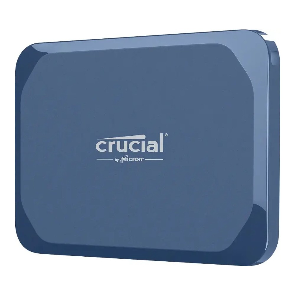 Render of the Crucial X10 Portable SSD.
